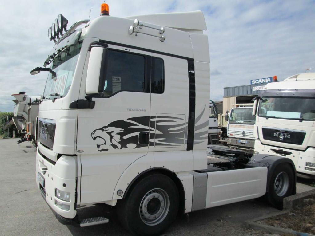 NOUVEAU TRACTEUR MAN TGX 18 540 CV CHEZ SCOVIMA